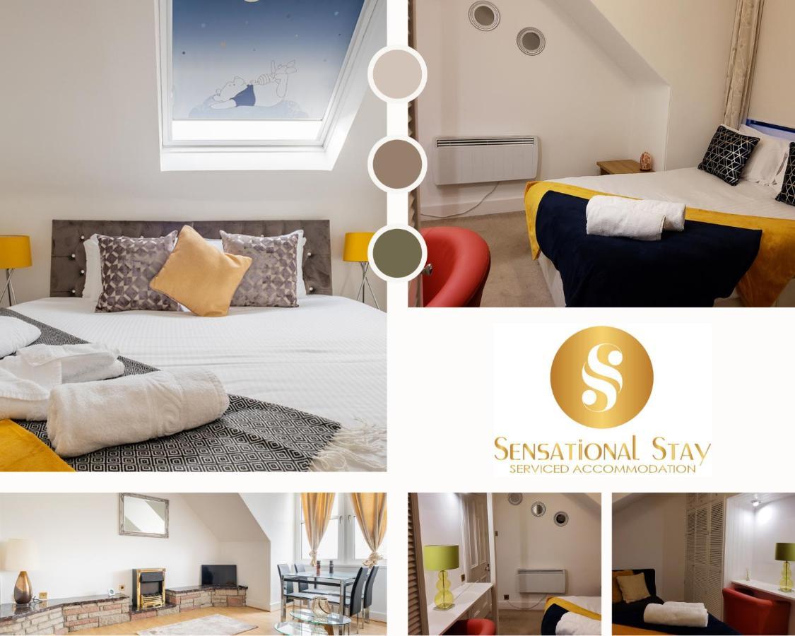 2 Bedroom Apt At Sensational Stay Serviced Accommodation Aberdeen - Clifton Road Exteriör bild